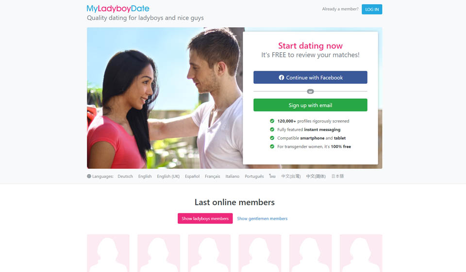 MyLadyBoyDate Review